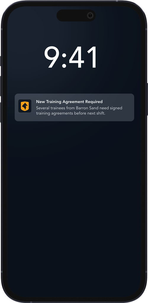 Mobile messaging screen grab